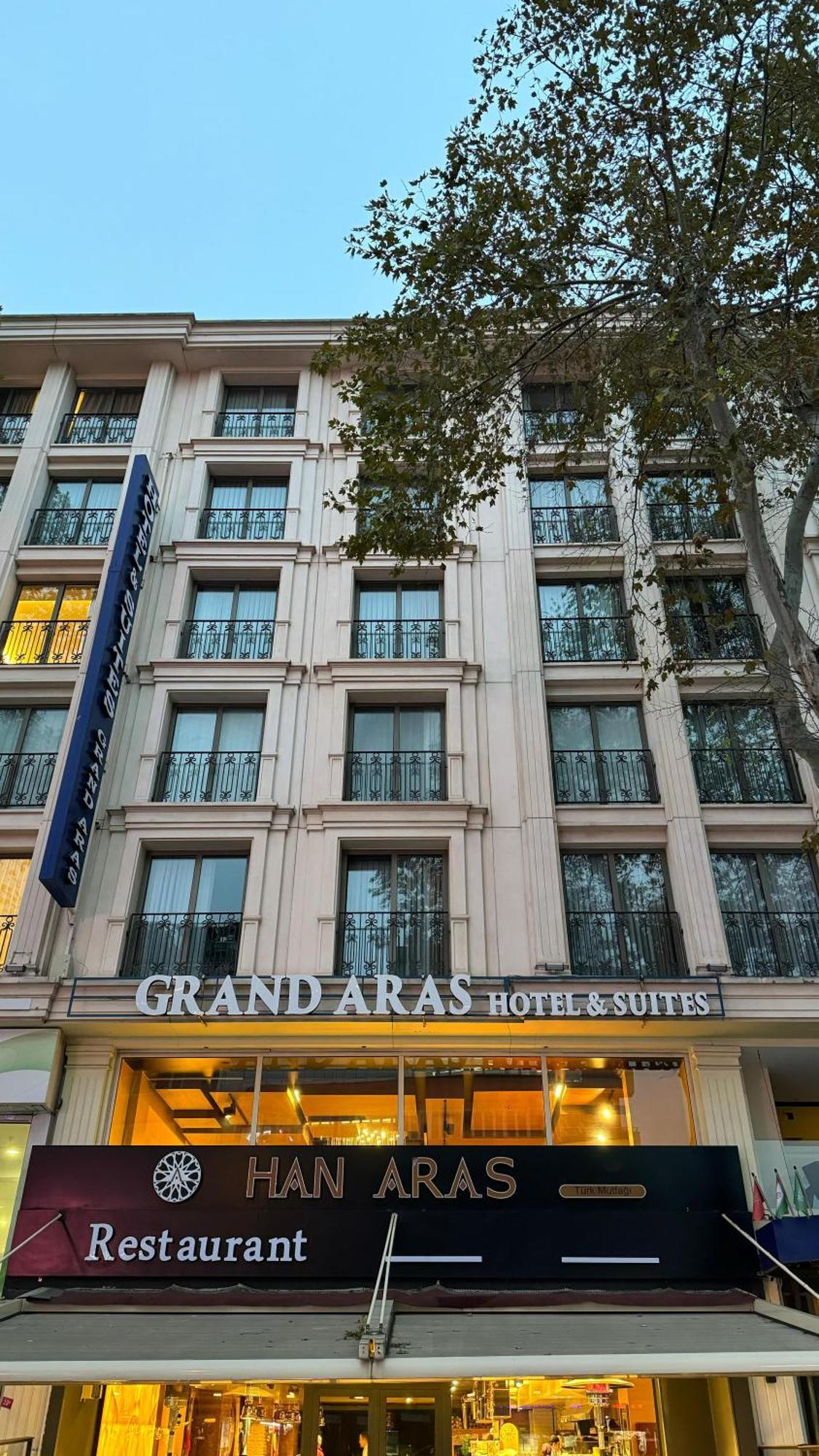 Grand Aras Hotel & Suites Istanbul Eksteriør bilde